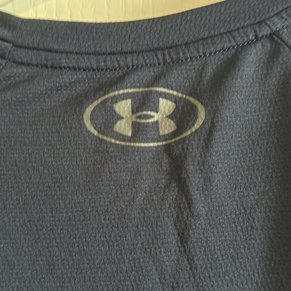 Men’s Under Armour Small “The Tech Tee” Navy Blue T-shirt - Picture 5 of 5